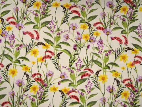 Dekostoff canvas floral - 0,50,