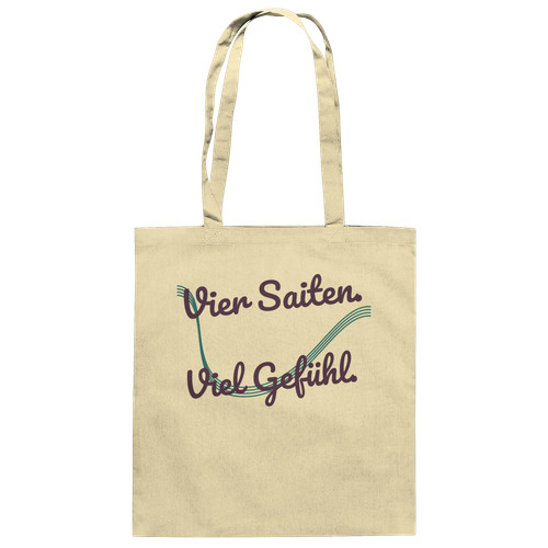 Ukulele stoffbeutel vier - ukulele,