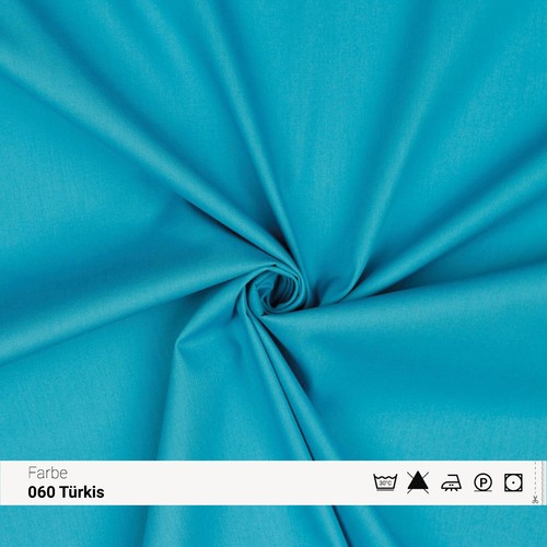 Baumwollstoff uni 100 - uni, 100%