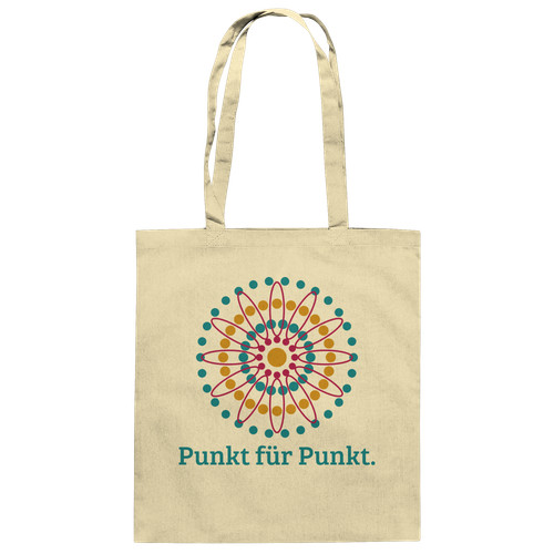 Mandala stoffbeutel punkt für - mandala,